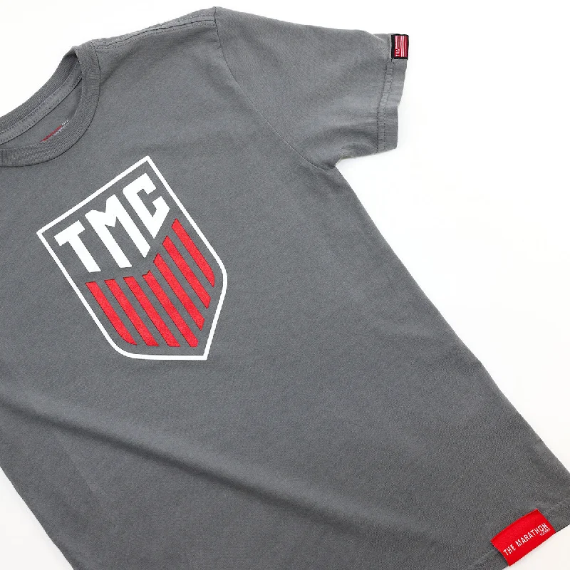 TMC Crest Kid's T-Shirt - Grey