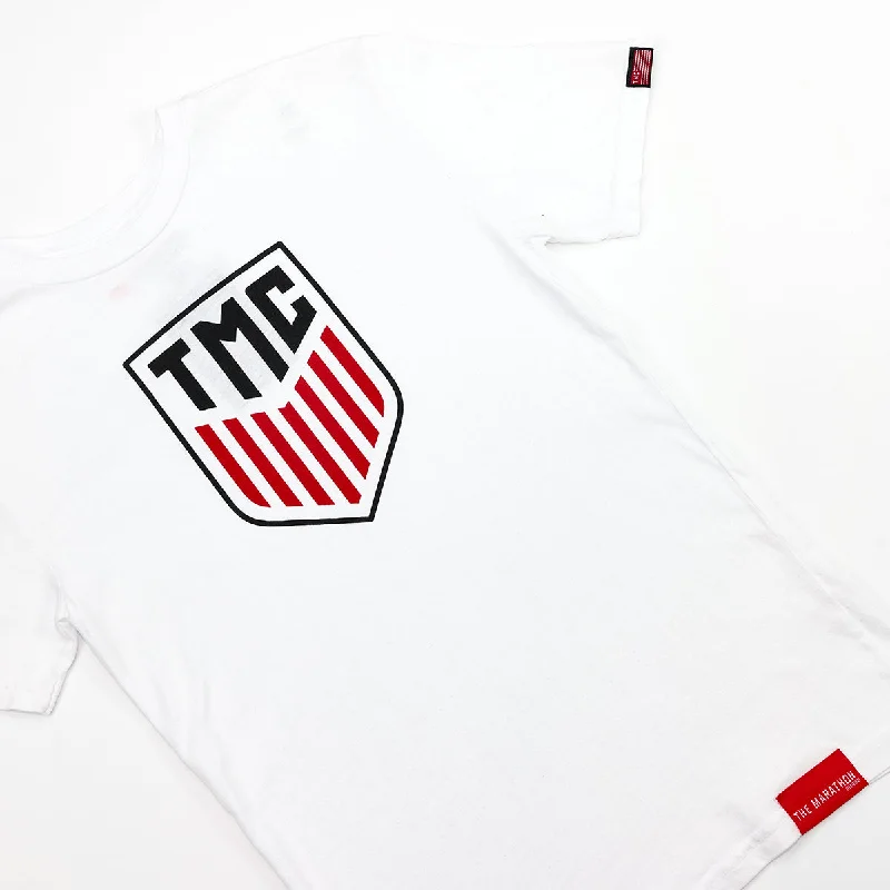 TMC Crest Kid's T-Shirt - White