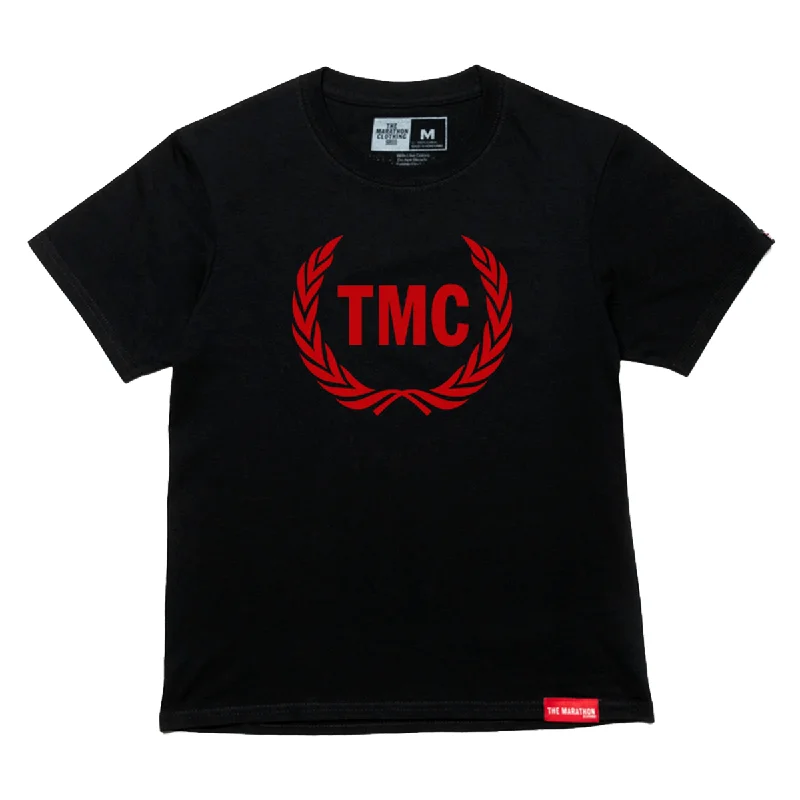 TMC Laurel Kid's T-Shirt - Black/Red