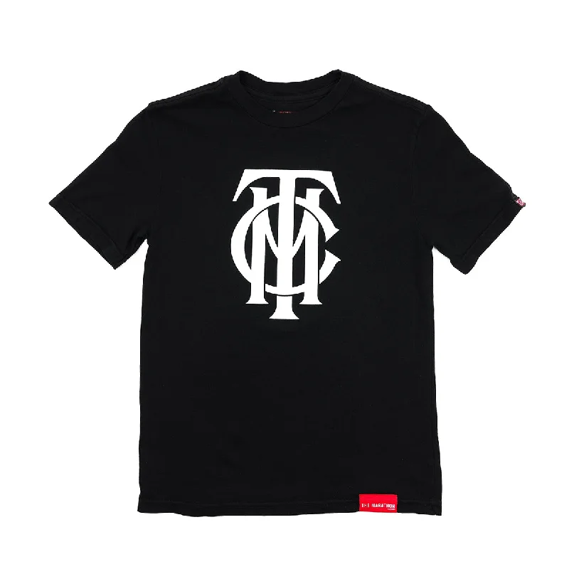 TMC Monogram Kid's T-Shirt - Black/White