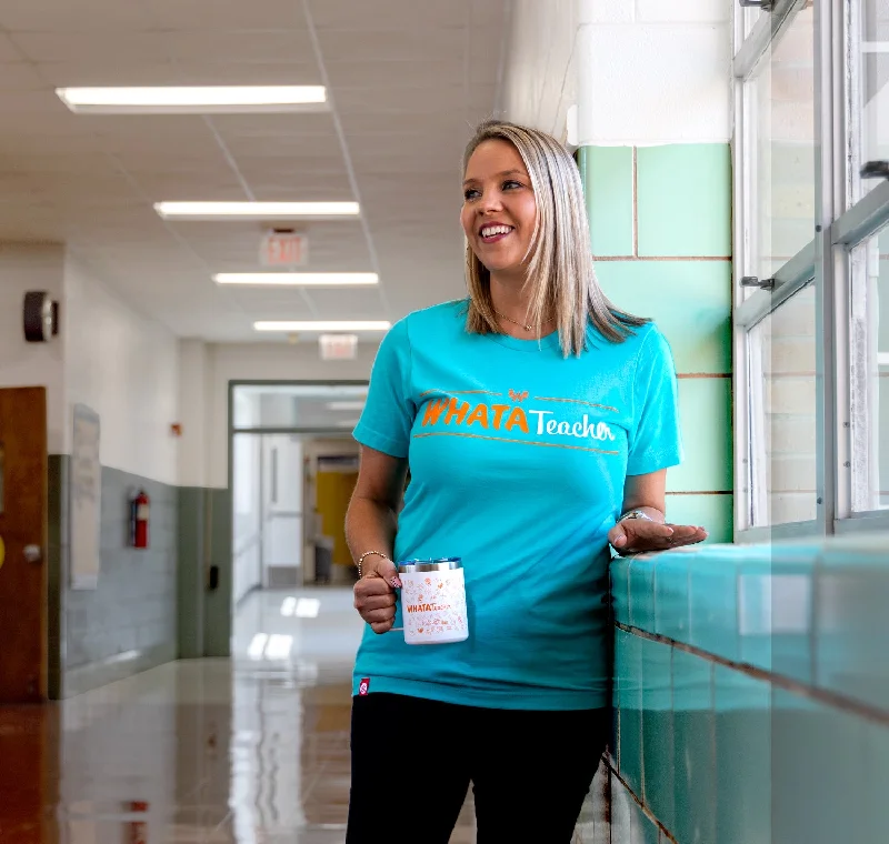 Tumbleweed TexStyles Sea Green WhataTeacher Tee