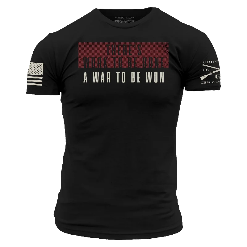 War To Be Won T-Shirt - Black