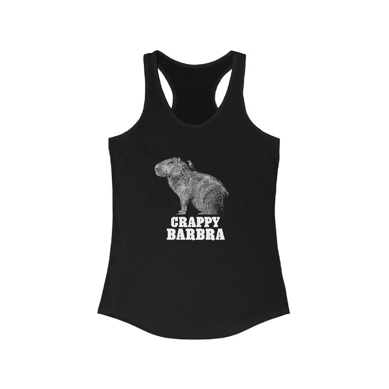 Women's Crappy Barbra Racerback Tank