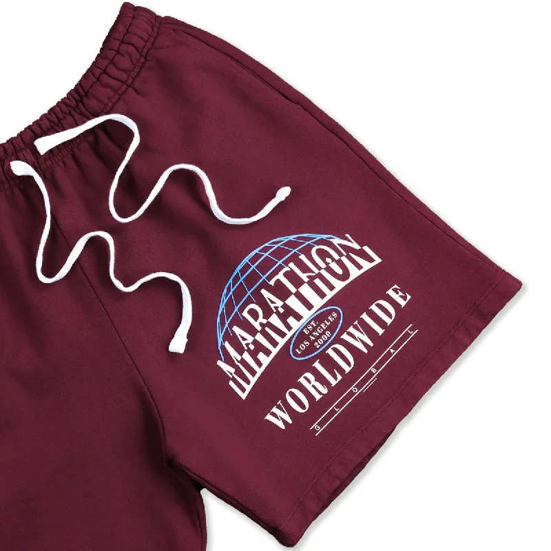 Worldwide Shorts - Antique Burgundy