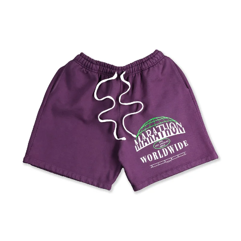 Worldwide Shorts - Purple Mauve