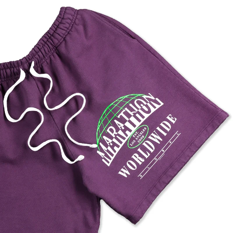 Worldwide Shorts - Purple Mauve