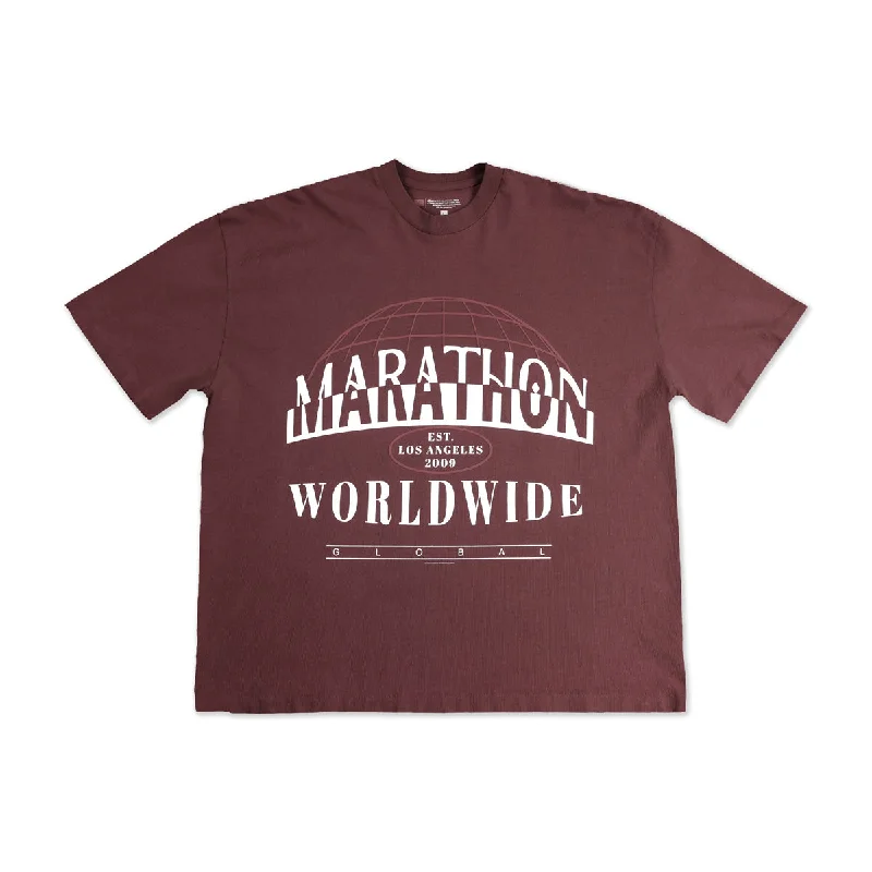 Worldwide T-Shirt - Mauve